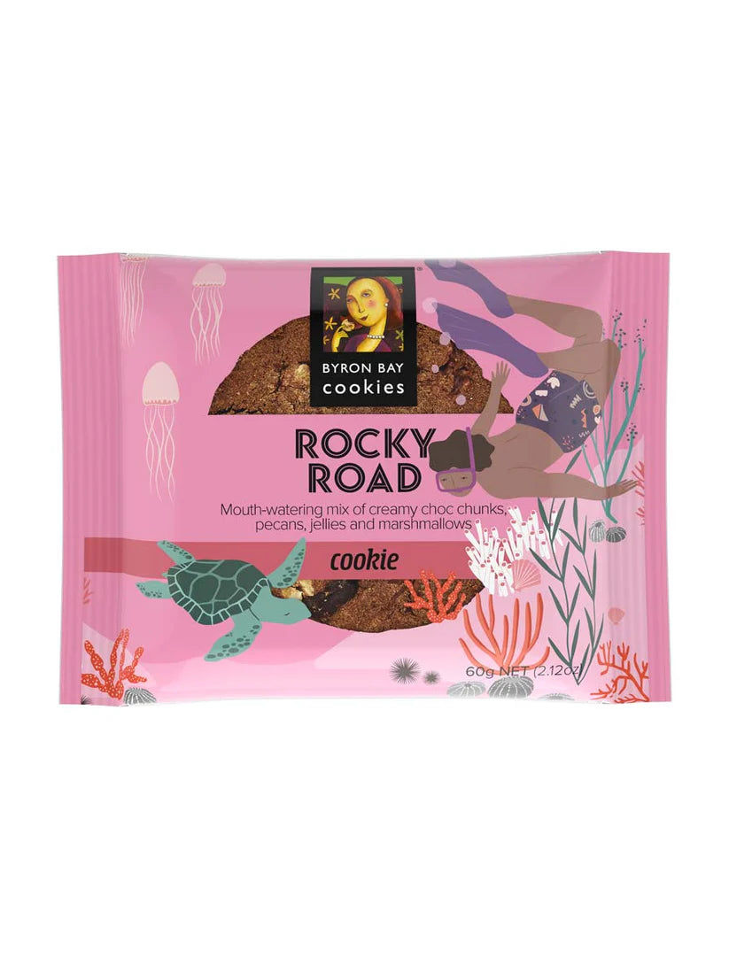 Byron Bay SW Rocky Road Cookies (12x60g)