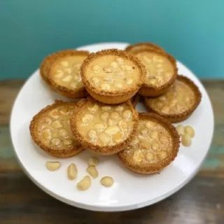 Salted Caramel Macadamia Tarts ( 12 units GF)