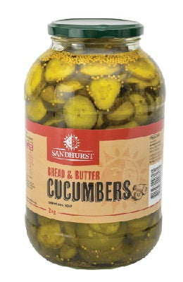 Sandhurst (PET) Bread & Butter Cucumbers 2.2kg