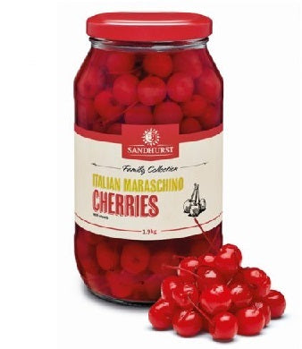 Sandhurst Maraschino Cherries 1.9kg