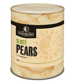 Sandhurst Pear Slices In Natural Juices A10