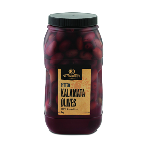 Sandhurst Pitted Kalamata Olives 2kg (Plastic)