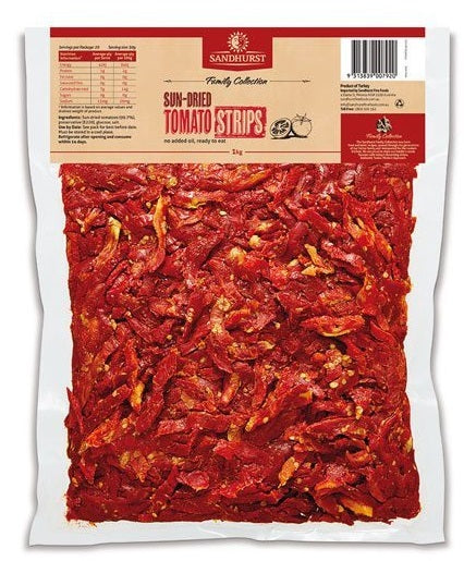 Sandhurst Sundried Tomato Strips 1kg