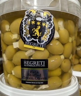 Segreti Feta Cubes Lemon/Herb Marinade 2.2kg