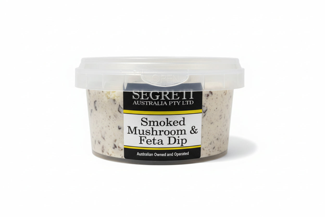 Segreti Smoked Mushroom & Feta Dip (6 x 180g)