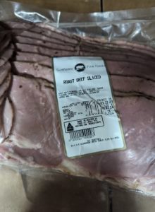 Sunvalley Sliced Roast Beef R/W(Approx 1kg)