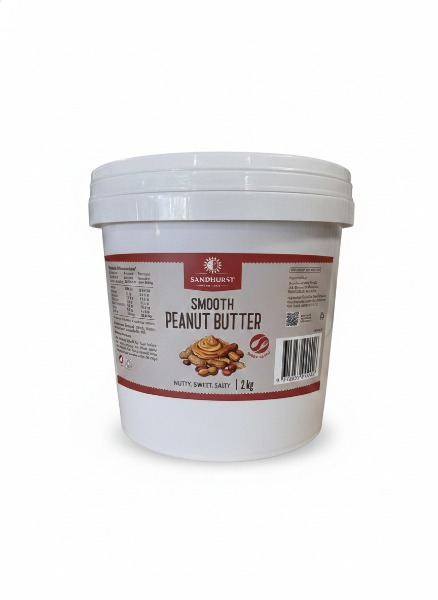 Sandhurst Smooth Peanut Butter 2kg