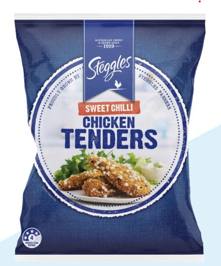 Steggles Sweet Chilli Chicken Tenders 1kg