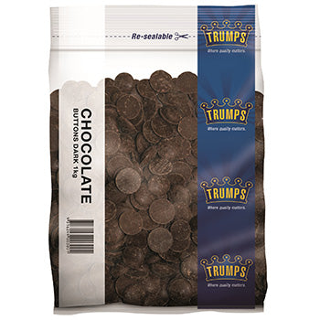 Trumps Dark Chocolate Buttons 1kg