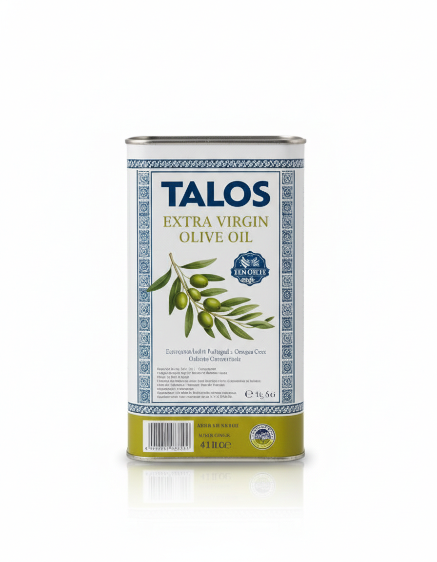 Talos Premium Extra Virgin Olive Oil 4L