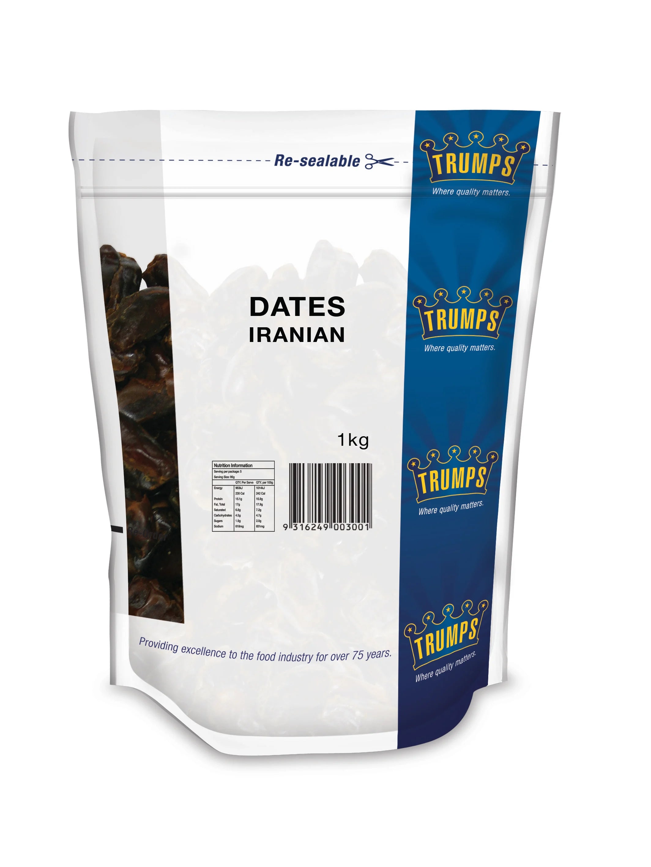Trumps Iranian Dates 1kg