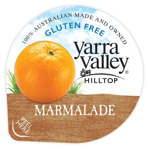 Yarra Valley Hilltop Jam PC Marmalade 16g Ctn 200