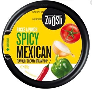 Zoosh Spicy Mexican Dip (6x185g)