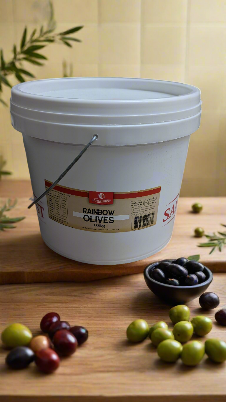Sandhurst Rainbow Olives 10L