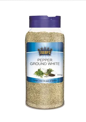Trumps Ground White Pepper 500g