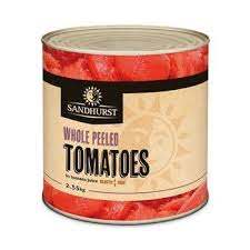 Sandhurst Peeled Tomato 2.5kg