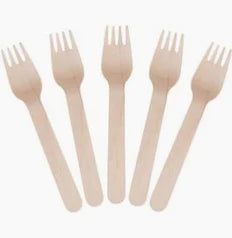 Future Friendly Premium Wooden Fork 16cm 100pk